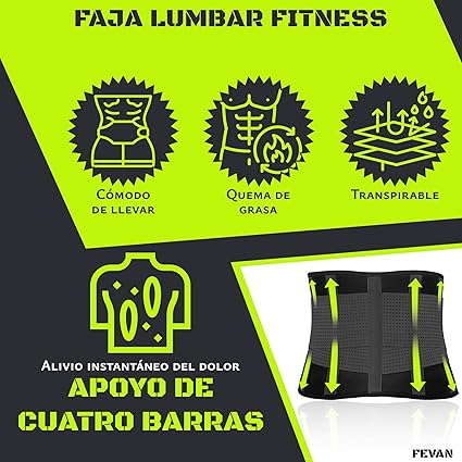 Faja Lumbar Hombre y Mujer