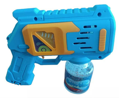 Pistola de Burbujas para Niños, Máquina Automática de Burbujas de Jabón