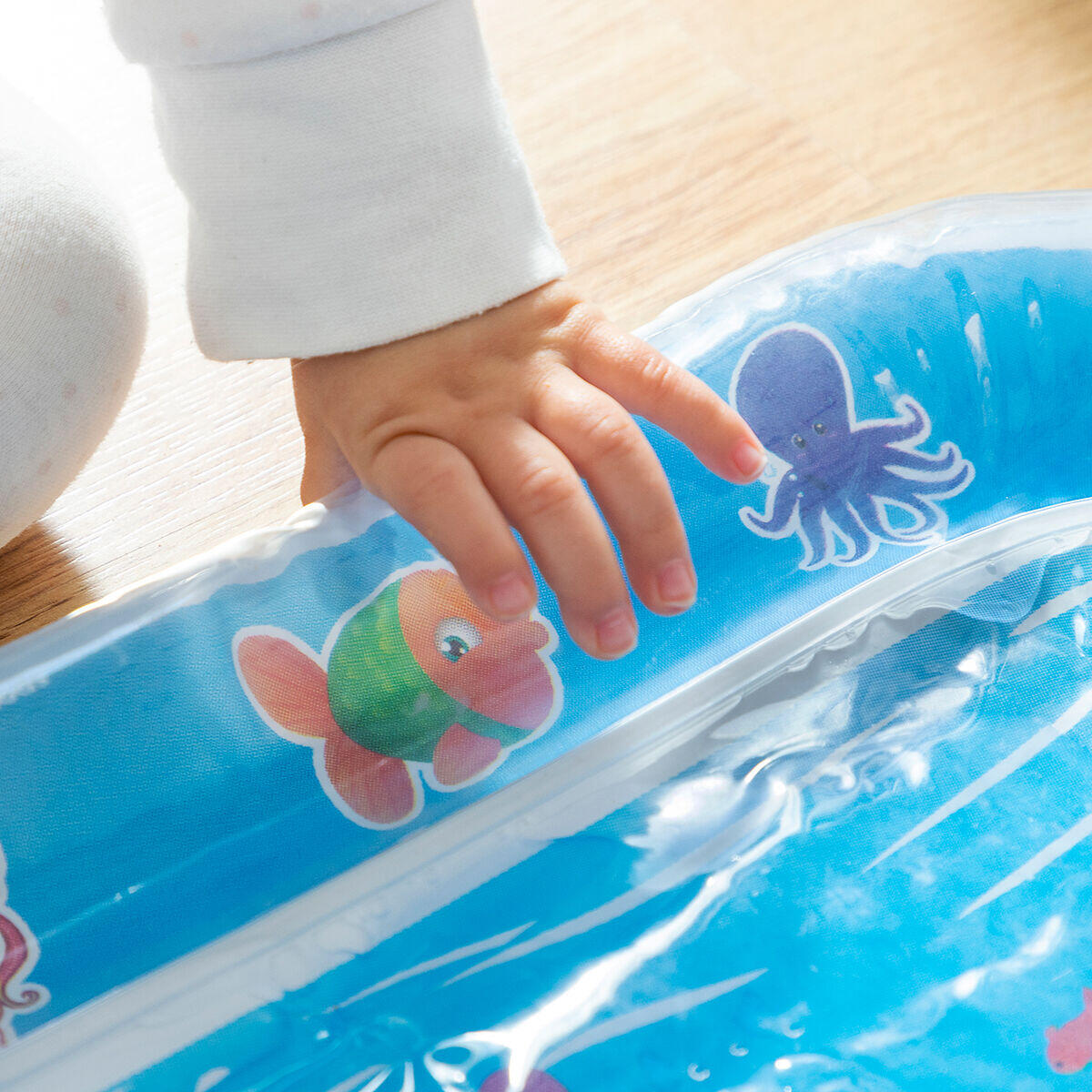 Alfombra de Juegos Inflable con Agua para Bebé Wabbly