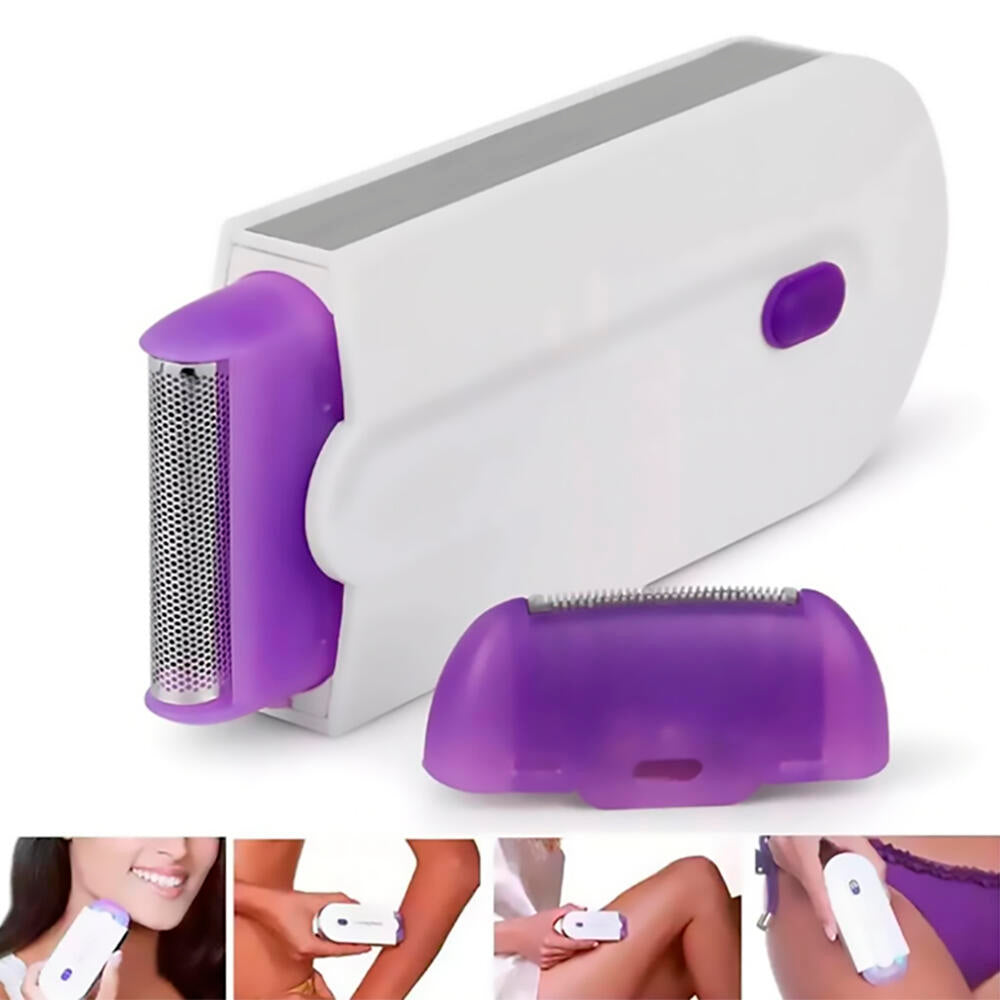 Afeitadora Eléctrica para Mujer, 4 in 1 USB Recargable Eléctrico Depiladora sin Dolor