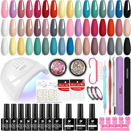 Kit Uñas Semipermanentes 44 Productos